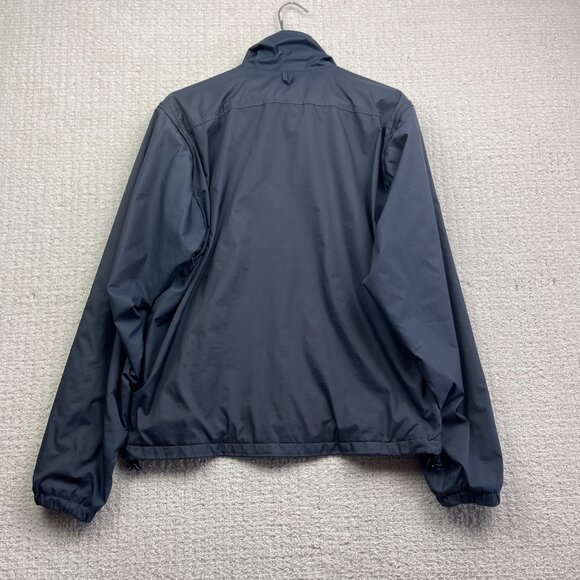 VTG Chlorophylle H-Tech Soft Shell Retro Dark Blue Men S Vest Convertible - Picture 15 of 16